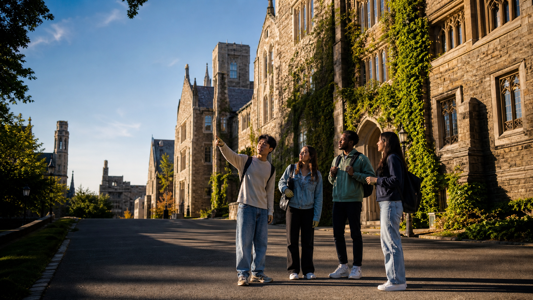 What English Questions Help You Learn More on a Cornell or Ithaca College Campus Tour?