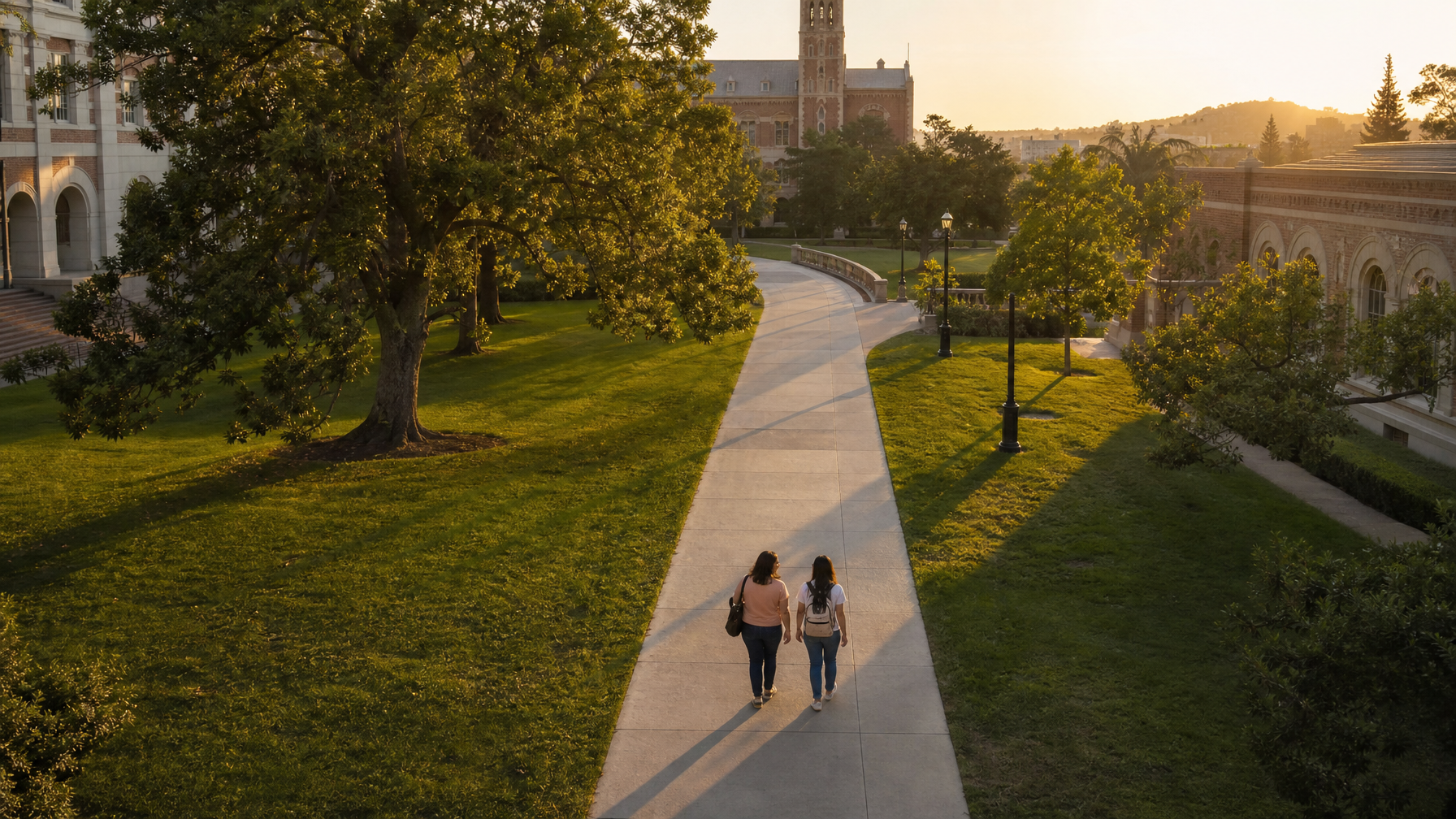 ¿Cómo deberían las familias visitar Ithaca College en South Hill?
