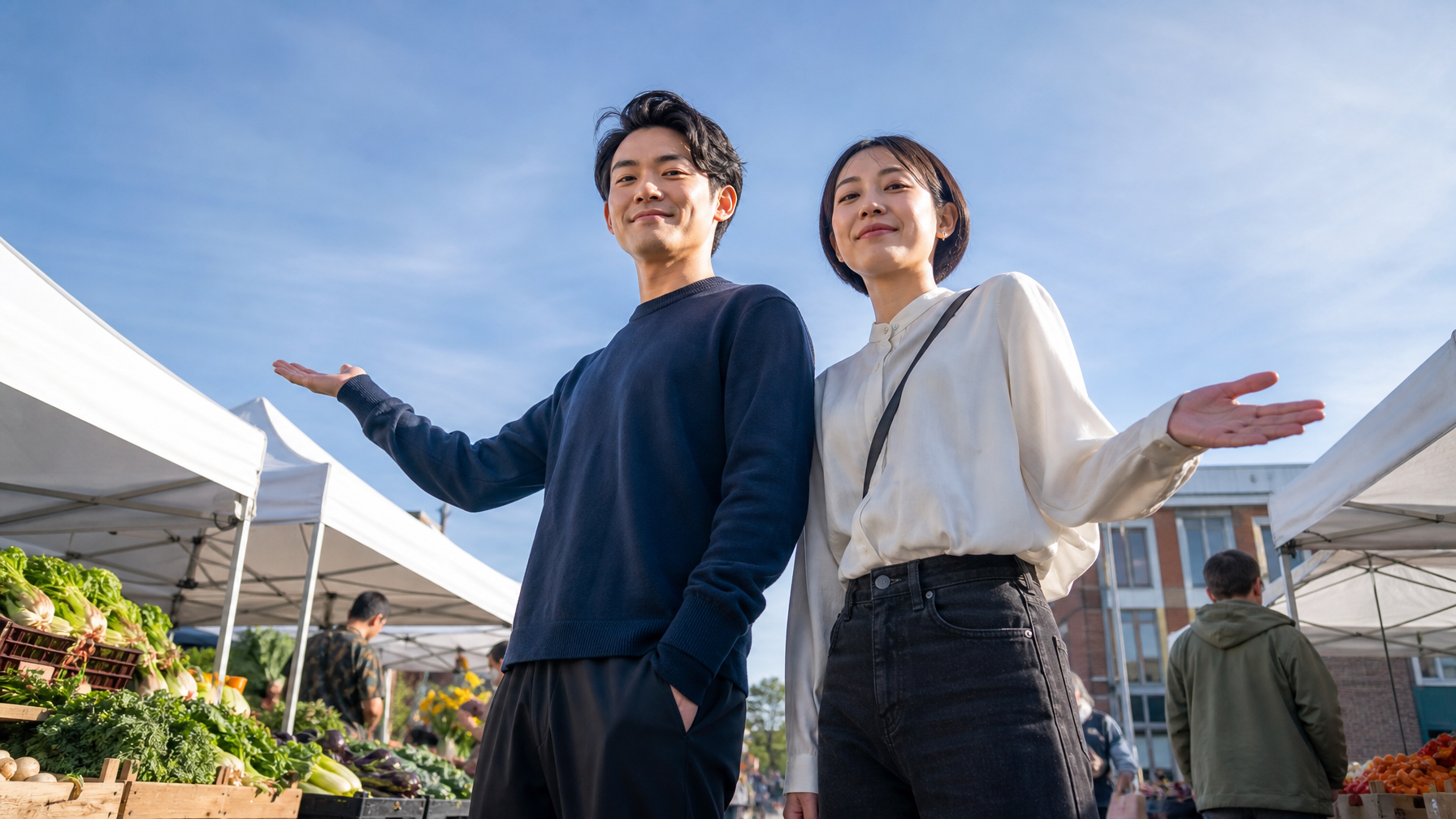 イサカのレストラン、カフェ、farmers market でどんな英語が必要？
