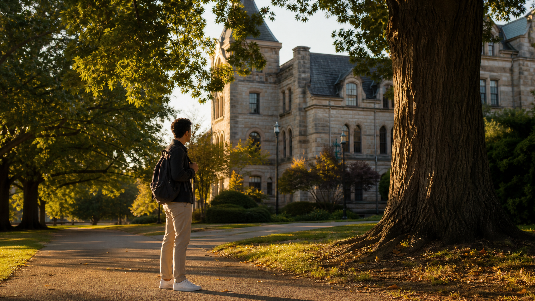 لماذا تبدو Ithaca مدينة جامعية مبنية فوق تاريخ Finger Lakes أقدم؟