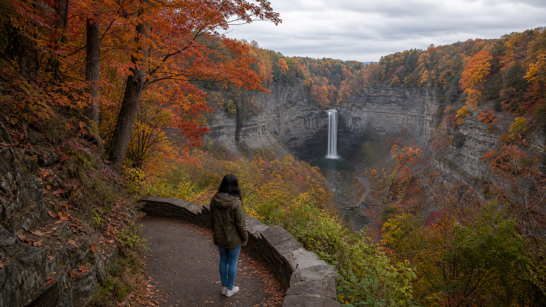 Apakah Akhir Pekan Air Terjun atau Fall-Foliage Waktu yang Baik untuk Mengunjungi Kolese Ithaca?
