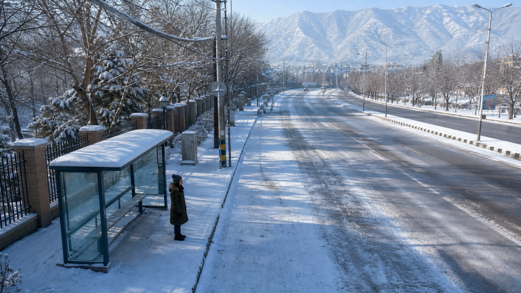 इथाका में weather, buses, trail closures, और outdoor plans के बारे में आप कैसे बात करते हैं?