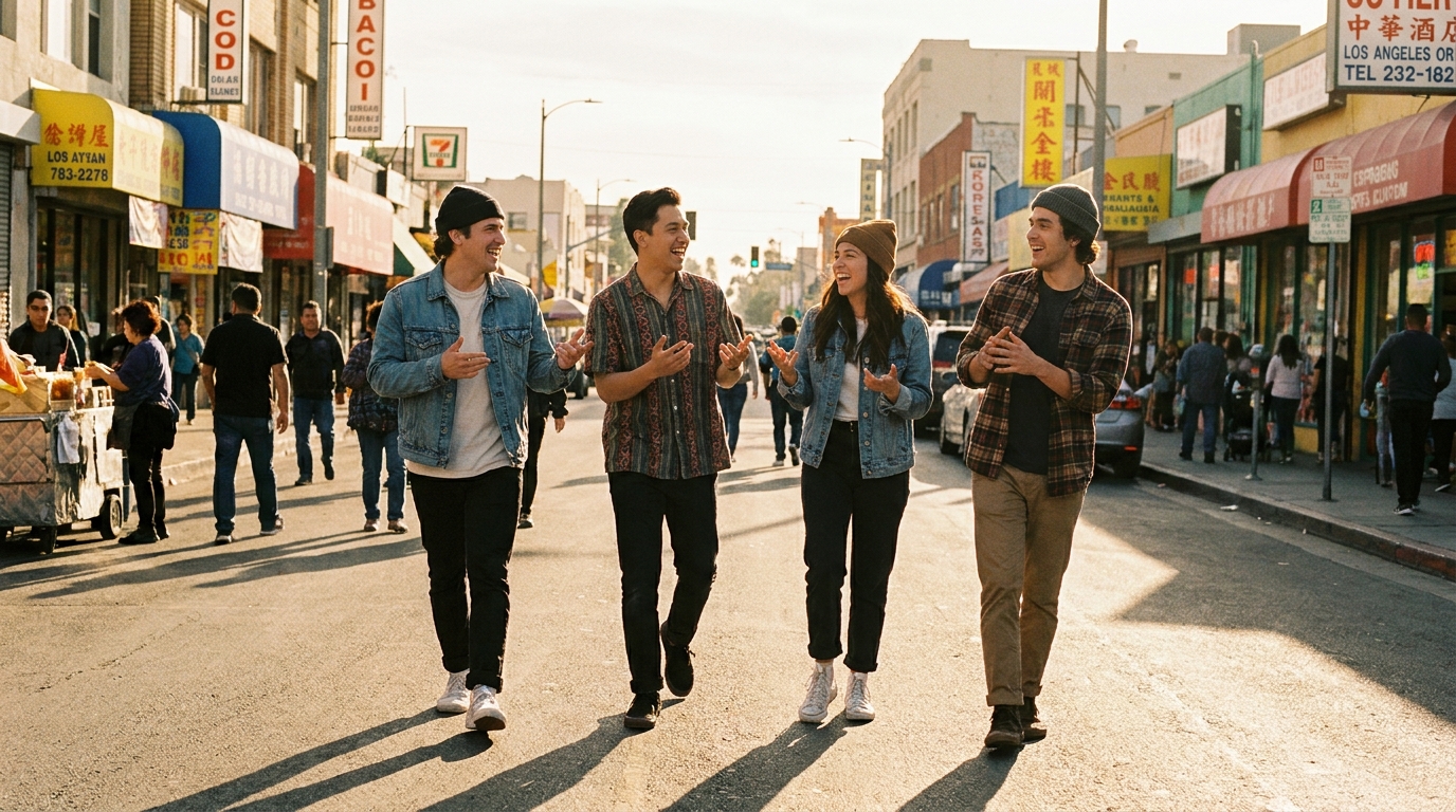 Mapa Alimentar Étnico de LA: Koreatown, Thai Town, Little Ethiopia, Westwood Persa, Glendale Armênia, San Gabriel Valley Chinês