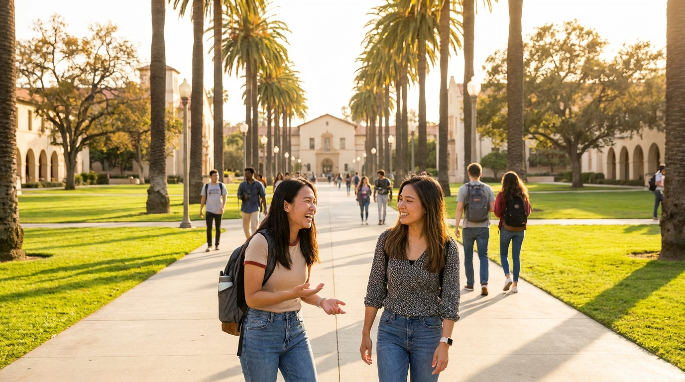 แผนที่มหาวิทยาลัยใน LA: UCLA, USC, Caltech, Claremont และอีก 10+ สถาบันในแคลิฟอร์เนียใต้