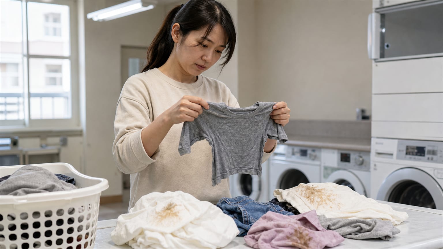 別再洗壞衣服:談污漬、縮水與洗滌標籤的洗衣英文