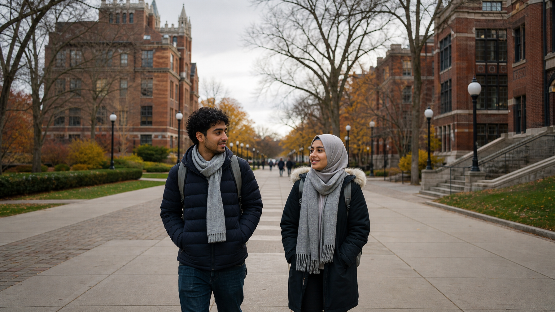 كيف تكون الحياة اليومية للطلاب الدوليين في Ann Arbor؟