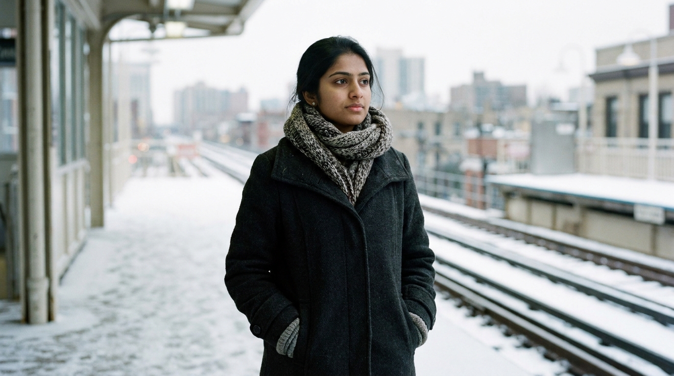 बिना Car के Chicago में रहना: CTA 'L' Train, Metra, Student Neighborhoods, और Winter Commute