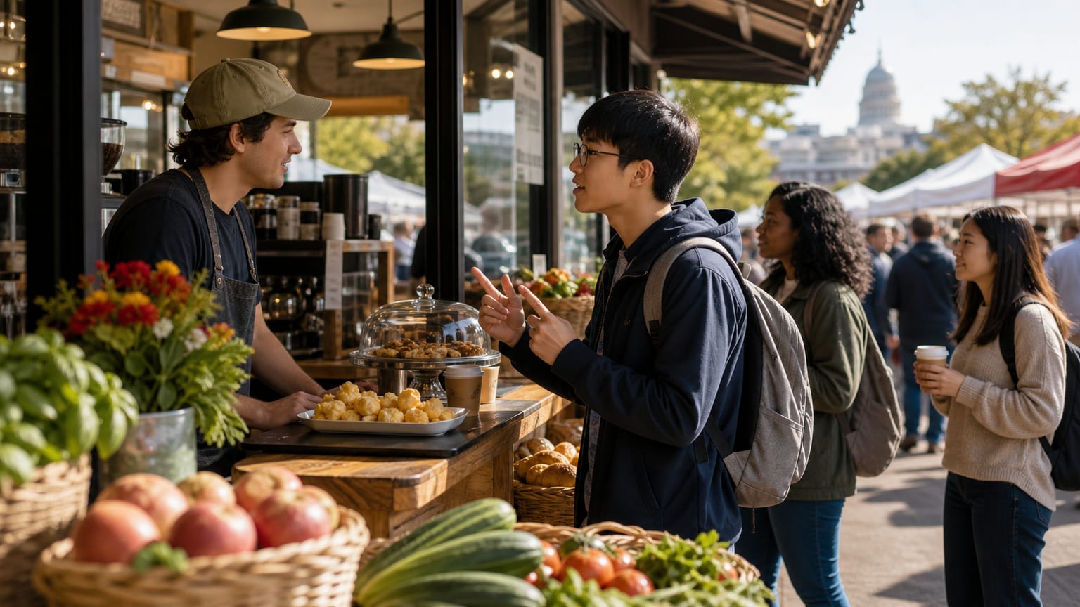 What English Do You Need at Farmers' Markets, Cafes, and Wisconsin Food Spots?