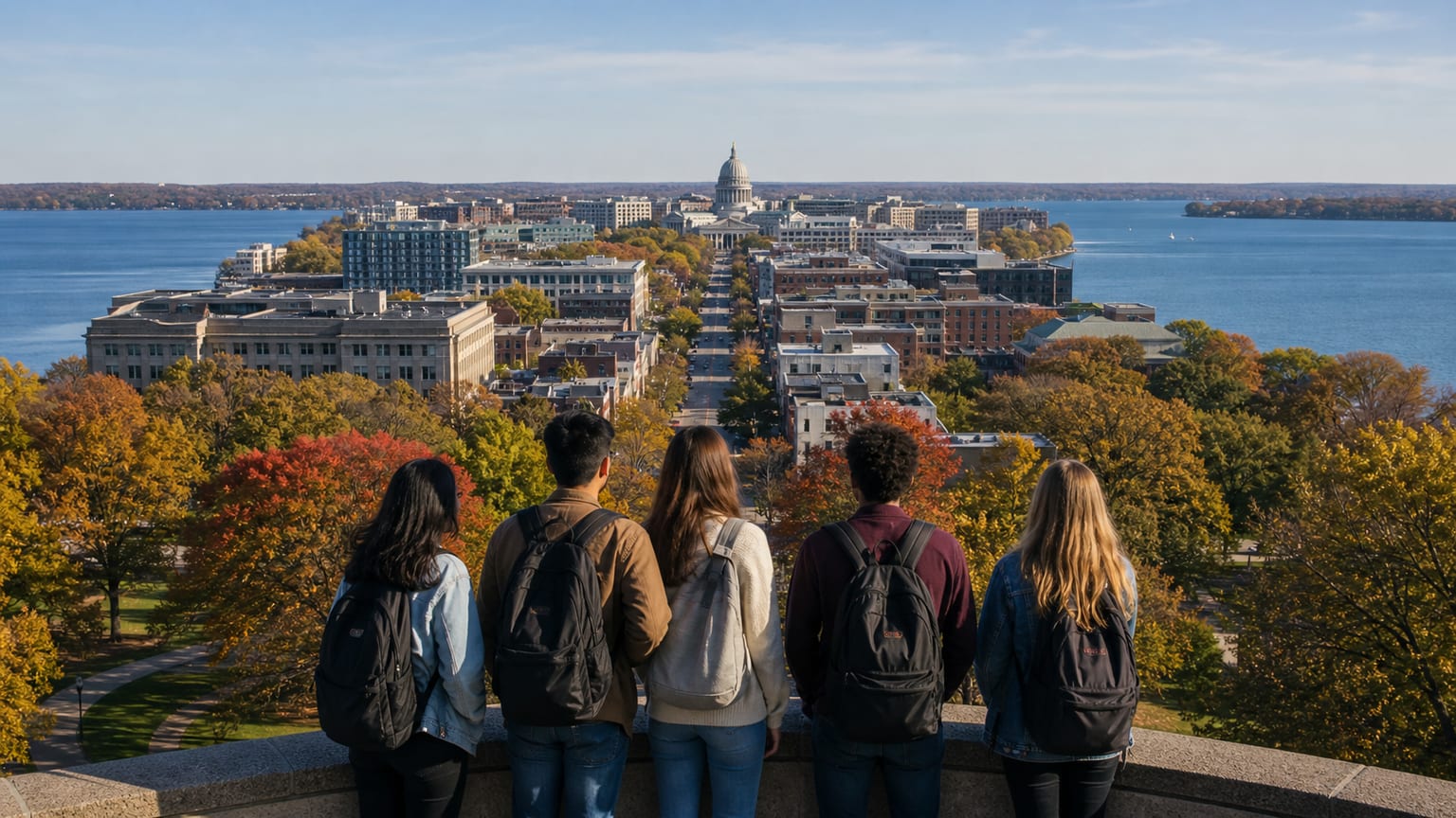 Where Are UW–Madison, Edgewood University, and Madison College?