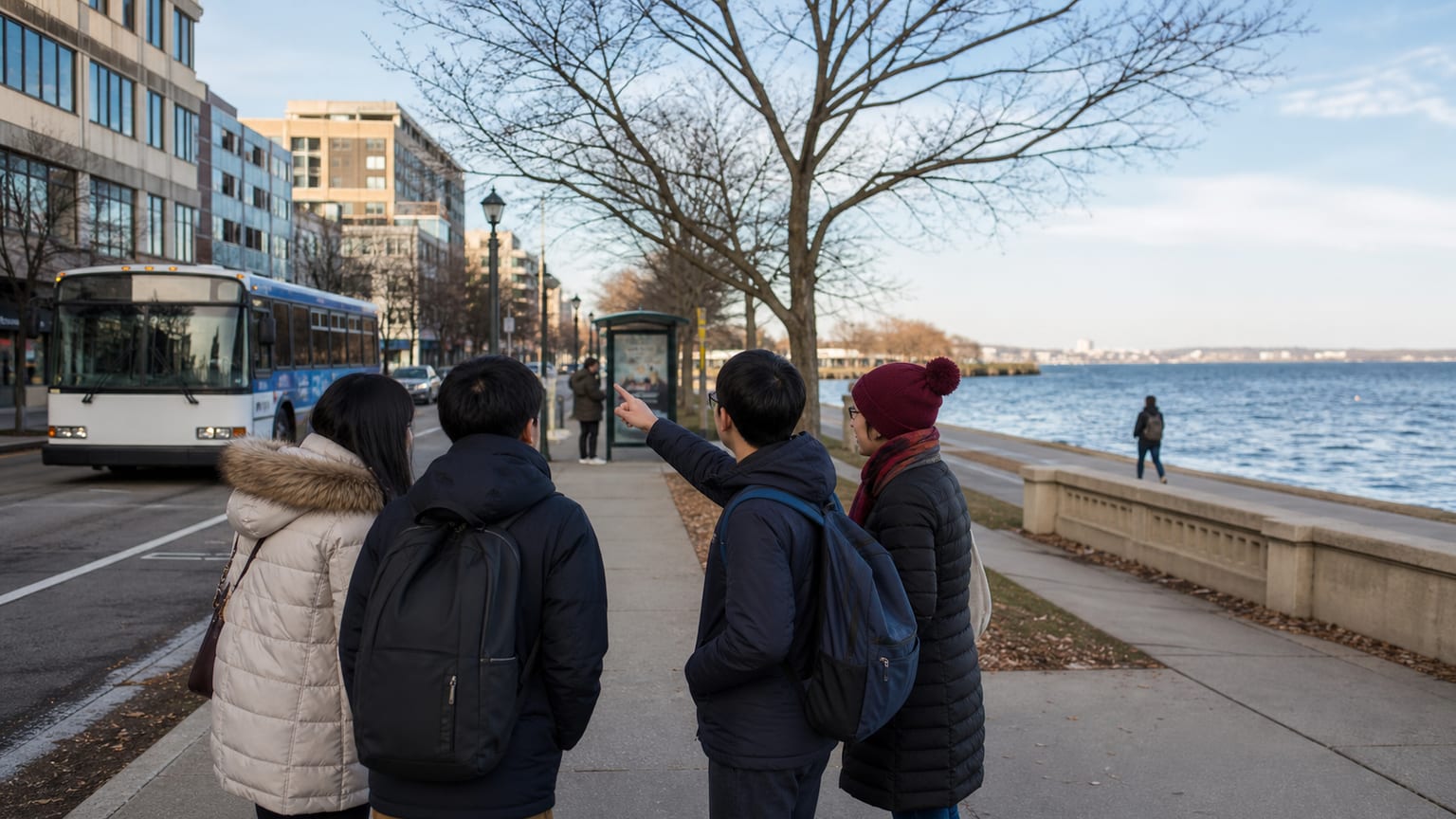 How Do You Talk About Winter, Lakes, Buses, and Plans in Madison?