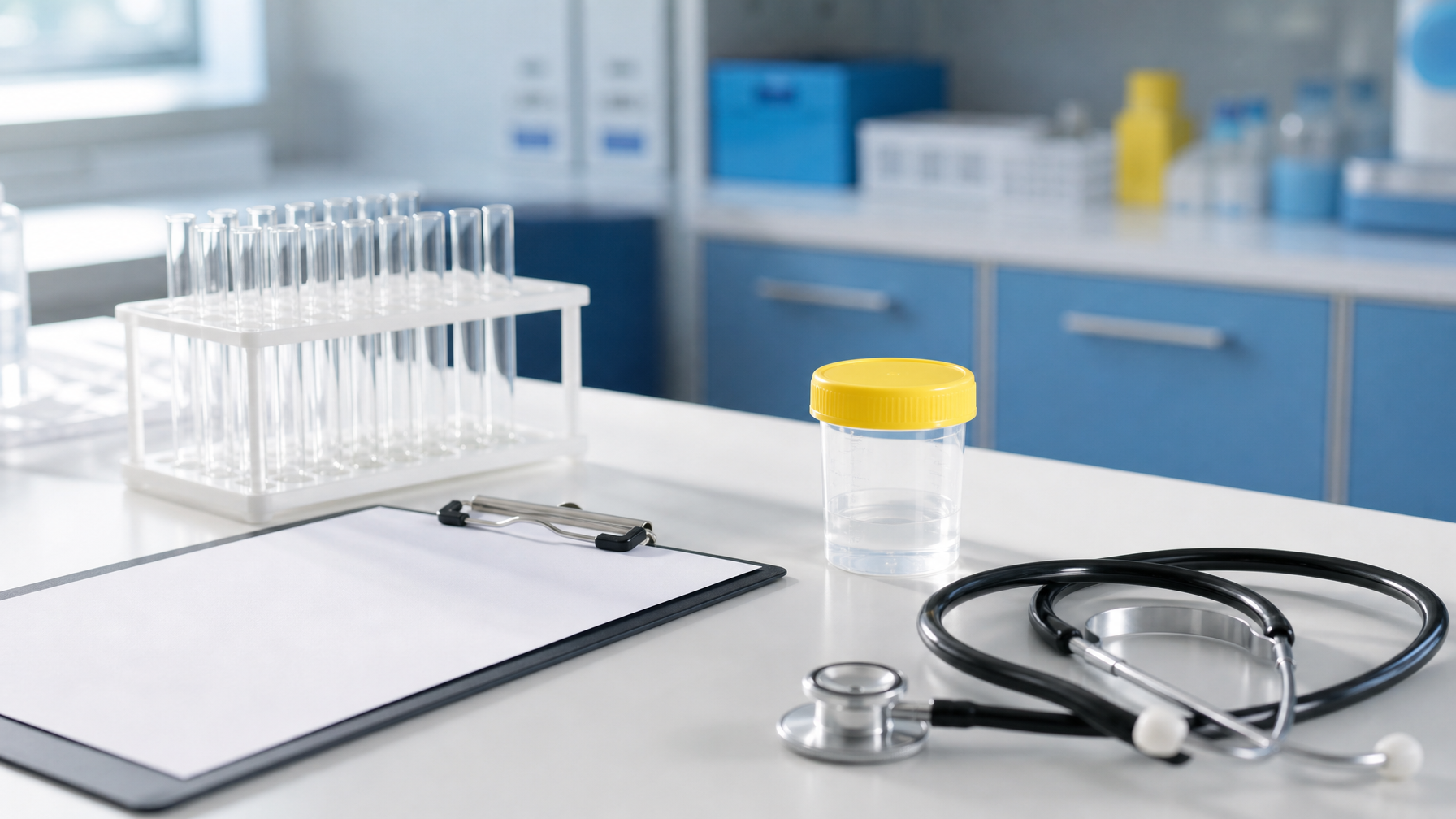 Medical Test अंग्रेज़ी: Blood Work, Urinalysis, X-ray, Ultrasound, MRI