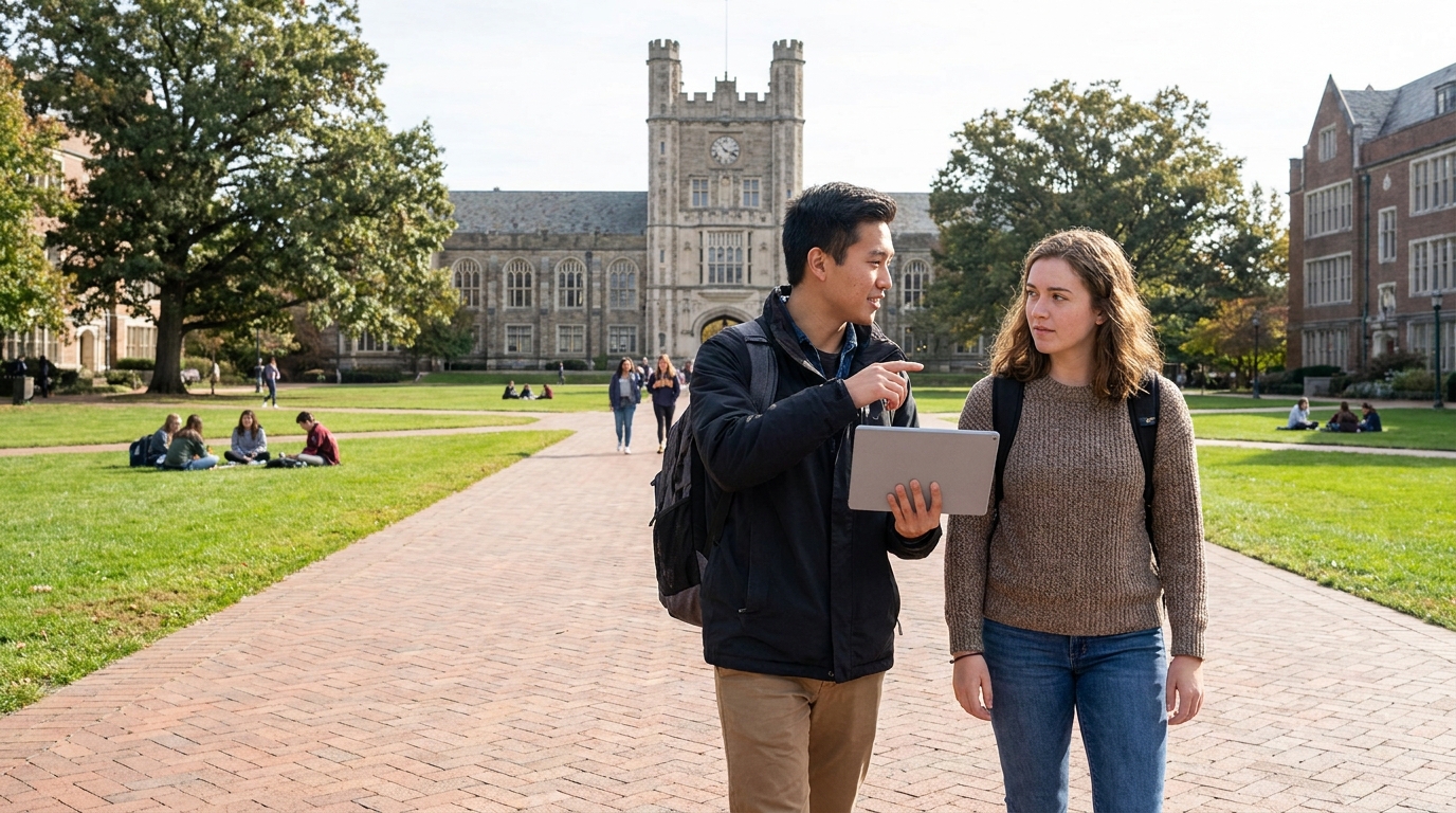 Chicago 너머 중서부 대학들: Michigan, UIUC, Purdue, Notre Dame, UW-Madison, 그리고 Big Ten 클러스터