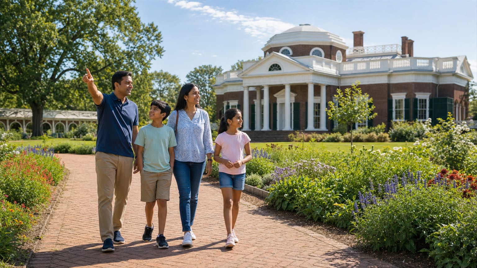 UVA देखने के अलावा परिवार Charlottesville में और क्या कर सकते हैं?