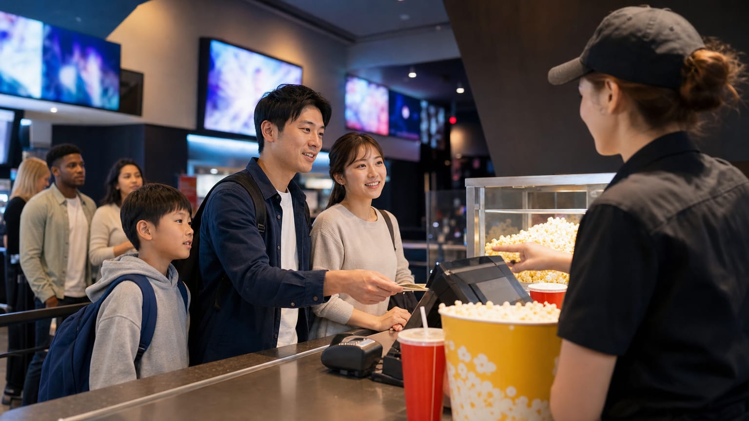 アメリカの映画館で必要な英語は?