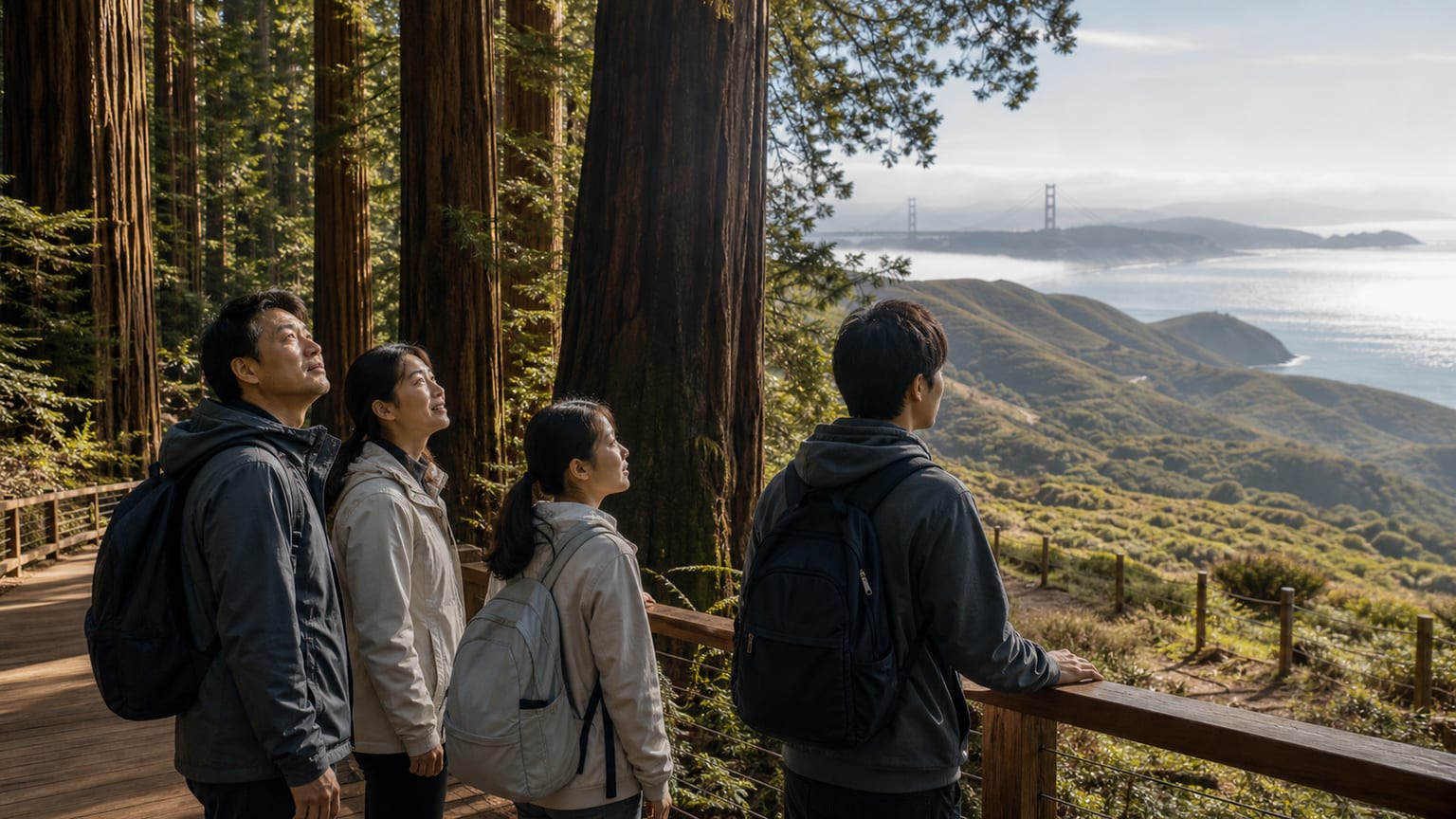なぜ Muir Woods と Marin Headlands はベイエリア旅行に欠かせないのか?