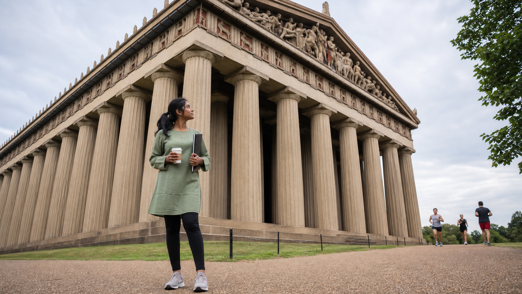 कैंपस विज़िट के आसपास Nashville के कौन से स्थल फ़िट होते हैं?
