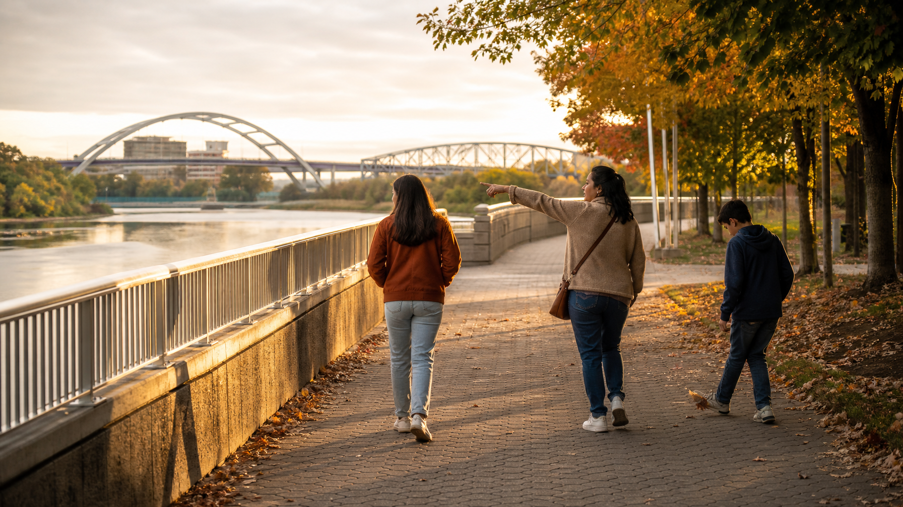 ¿Cómo moldean el río, los parques y las estaciones de Nashville un viaje de study-travel?