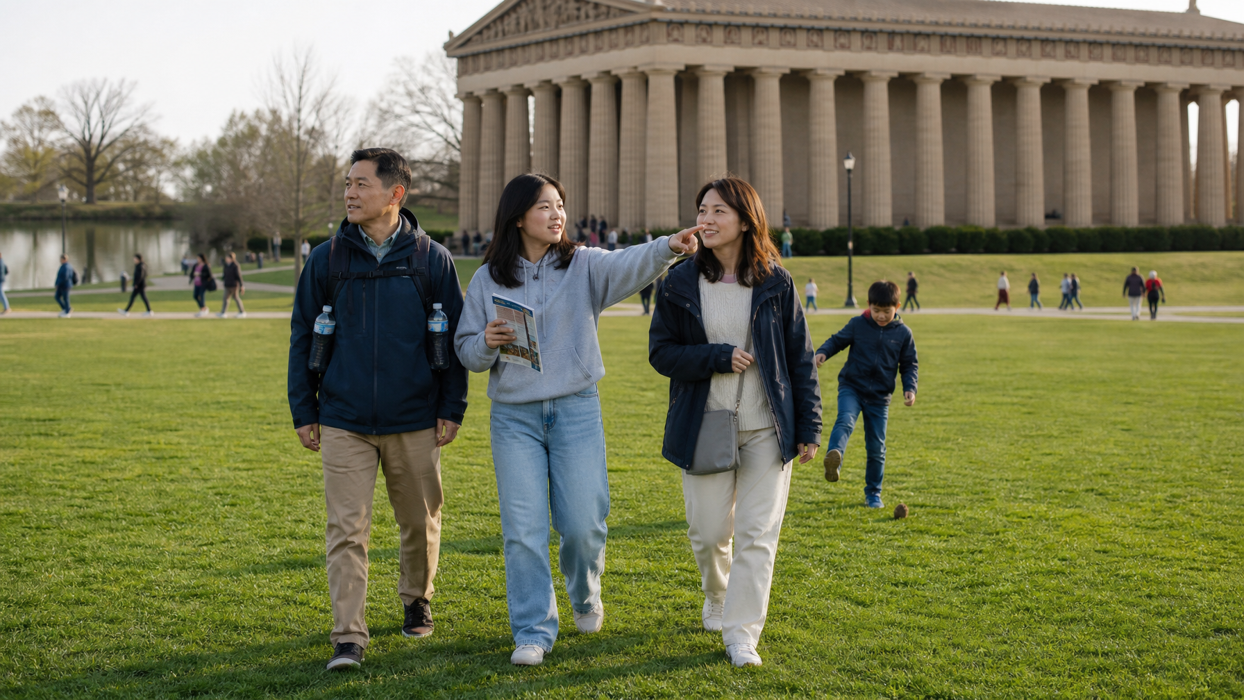 家族でナッシュビルを5日間でどう学習旅行するか?