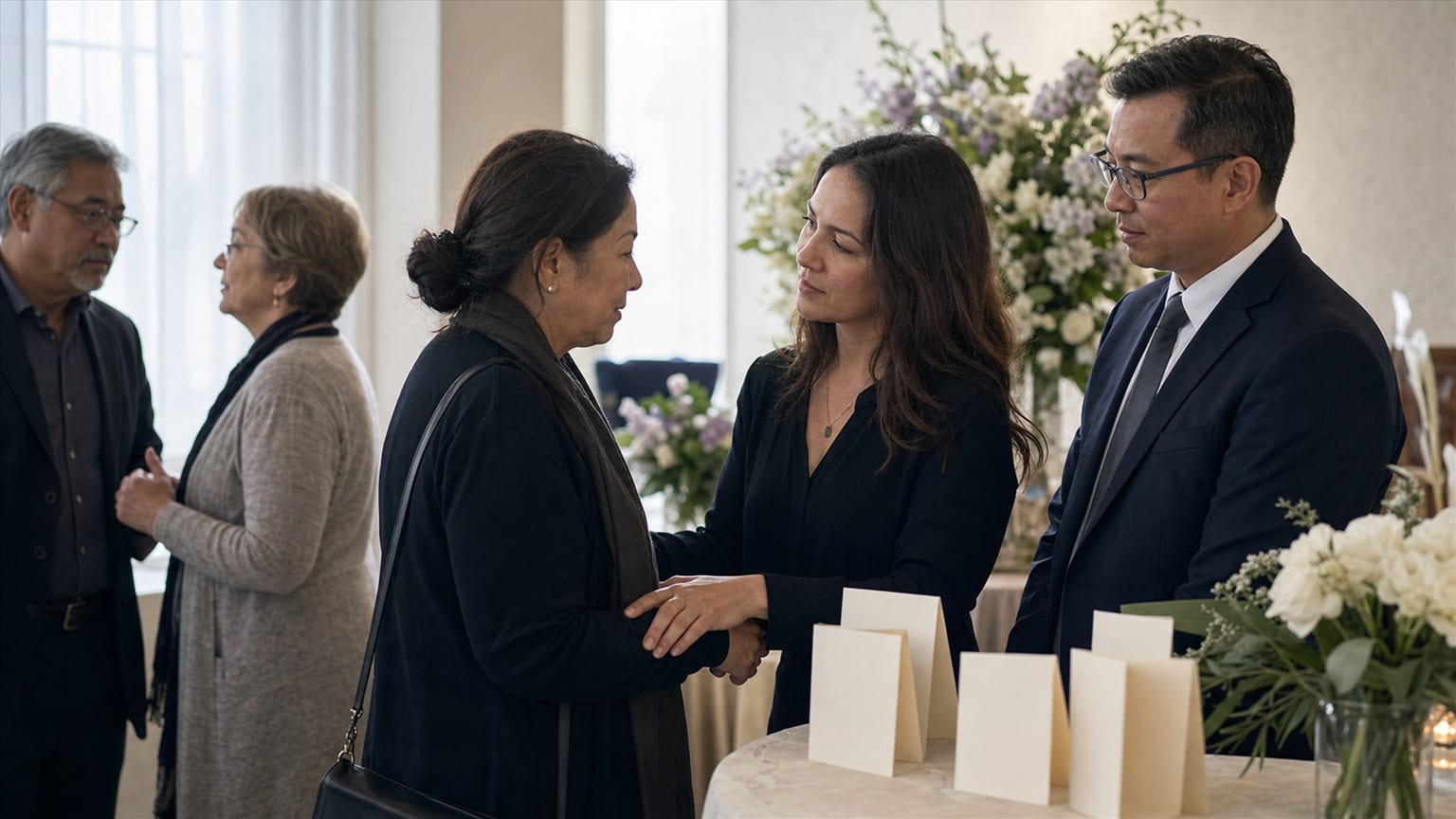 Silencio, empatía y lo que NO se debe decir: una guía elegante para desenvolverte en los funerales