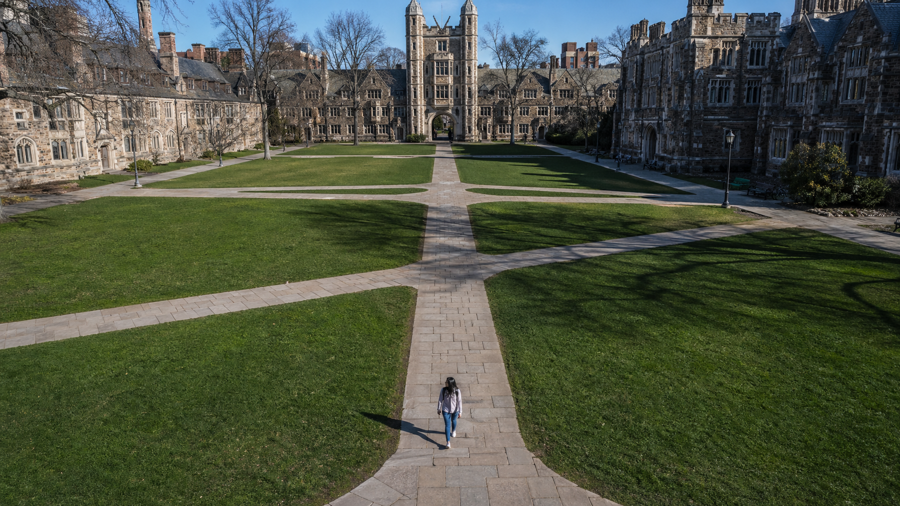 New Haven विश्वविद्यालय मानचित्र: Yale, Quinnipiac, University of New Haven, Southern Connecticut State, और Albertus Magnus