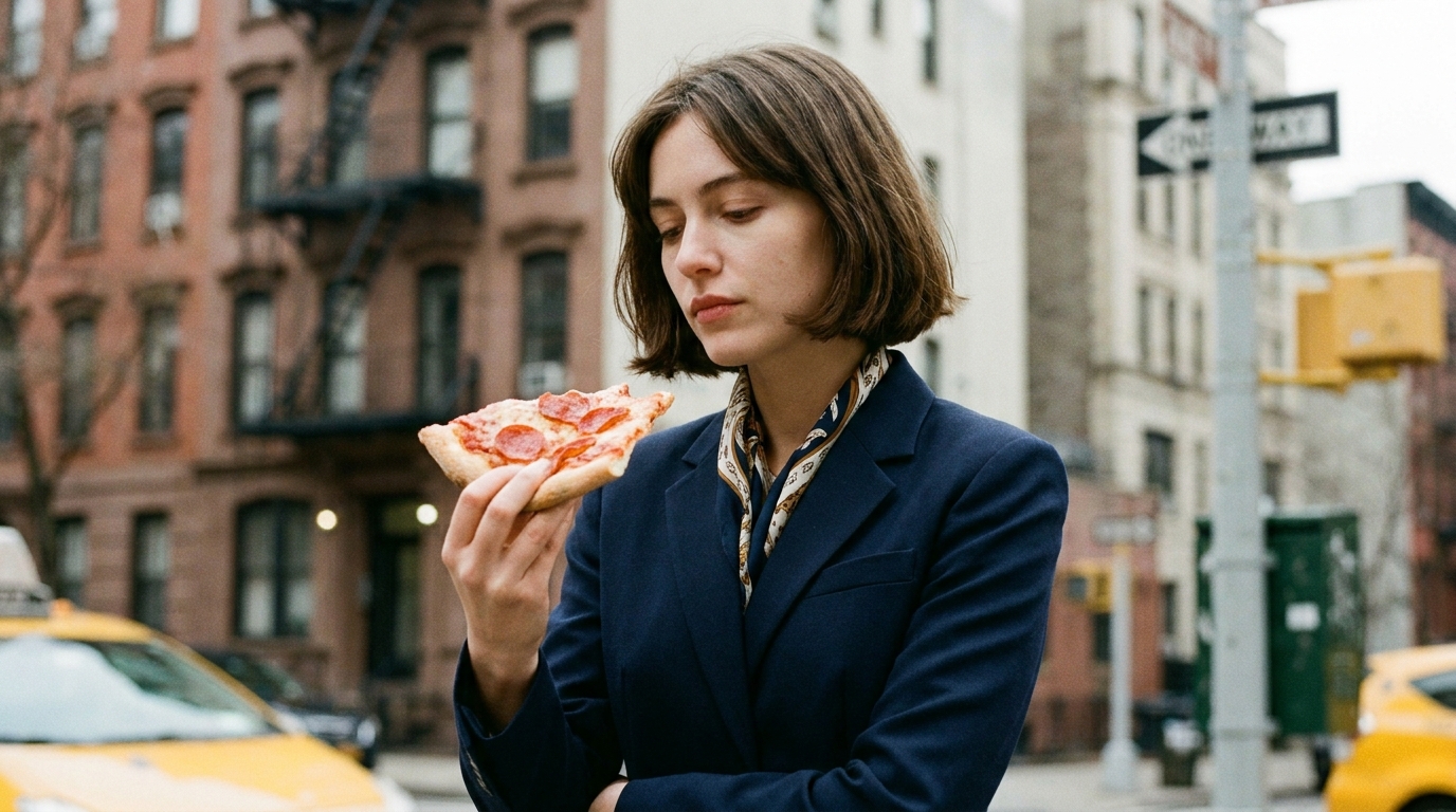 Plongée dans la pizza new-yorkaise : histoire, styles et matière pour l'expression orale descriptive
