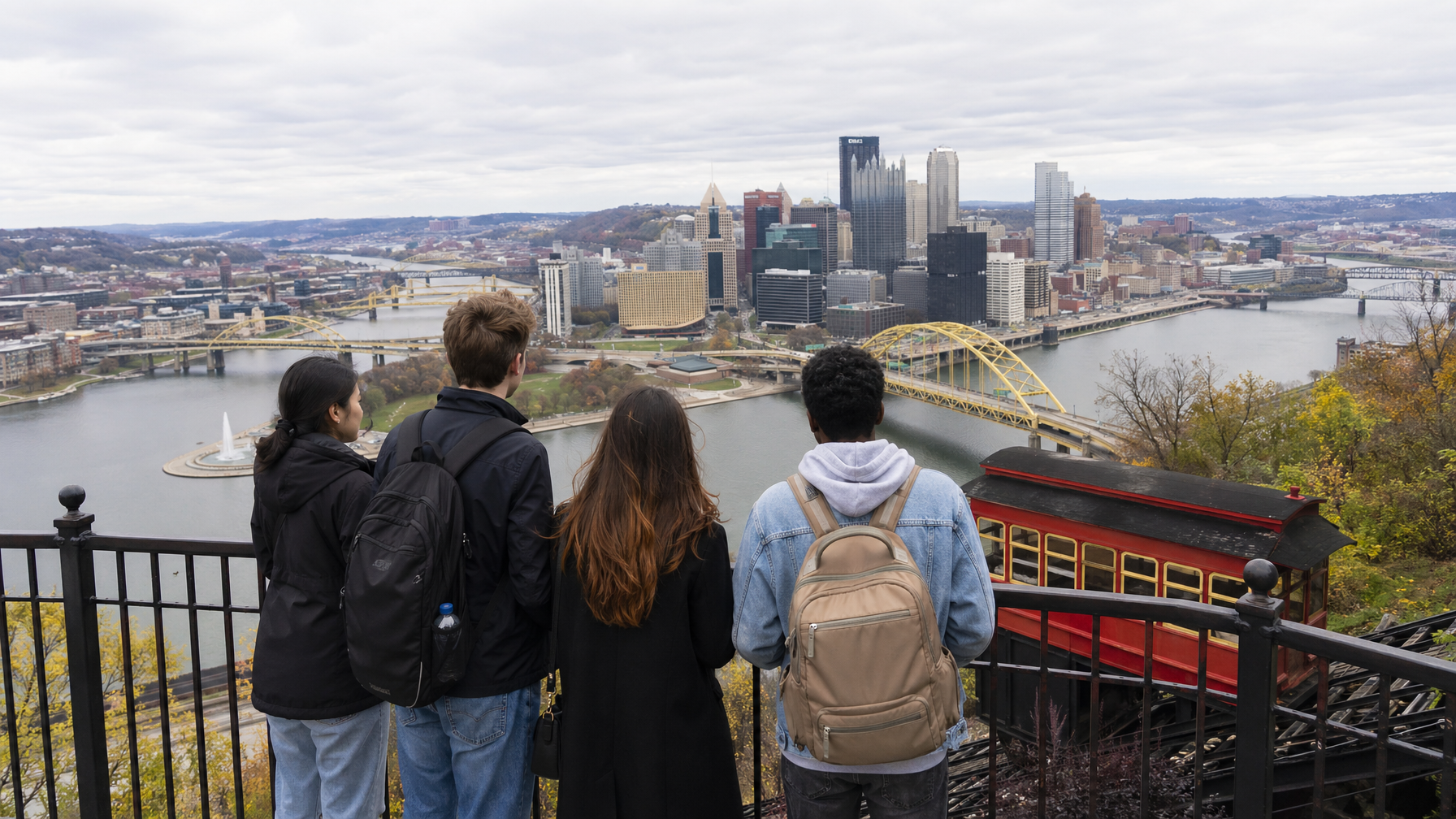 Phipps Conservatory, Mount Washington, and the Duquesne Incline: Pittsburgh's Greenhouse and Skyline Trio