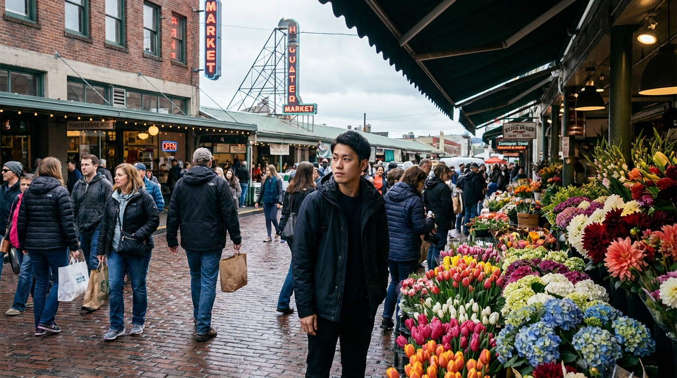Pike Place MarketとKlondike Gold Rush：シアトルの1897年建国の瞬間をTOEFL Readingのために