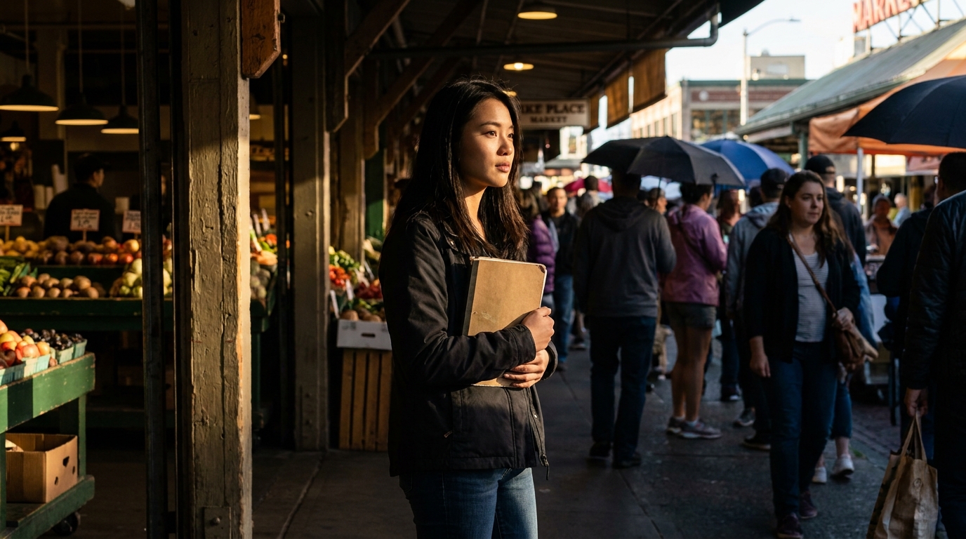 Pike Place Market và cơn sốt vàng Klondike: Khoảnh khắc khai sinh Seattle năm 1897 cho TOEFL Reading