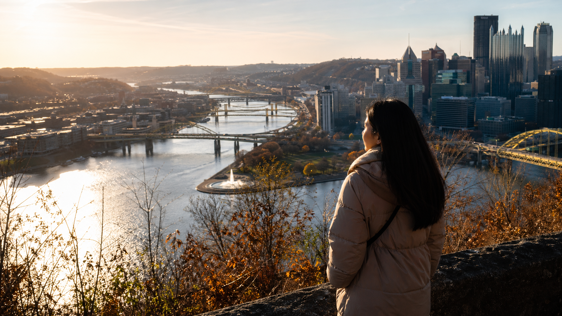 Ba con sông và 446 cây cầu: Địa lý của Pittsburgh đã định hình thành phố như thế nào