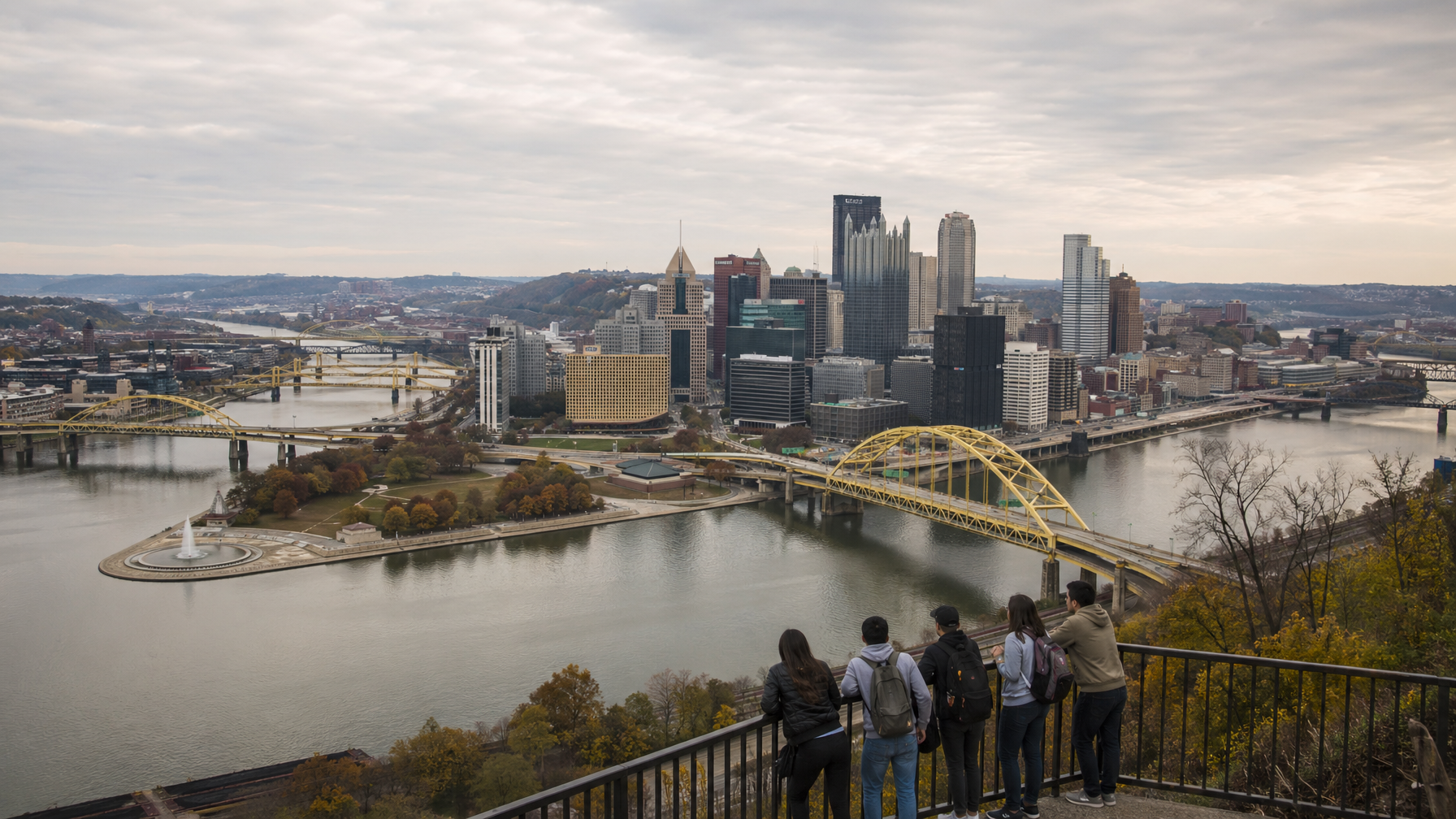 Three Rivers and 446 Bridges: How Pittsburgh's Geography Shaped Its City