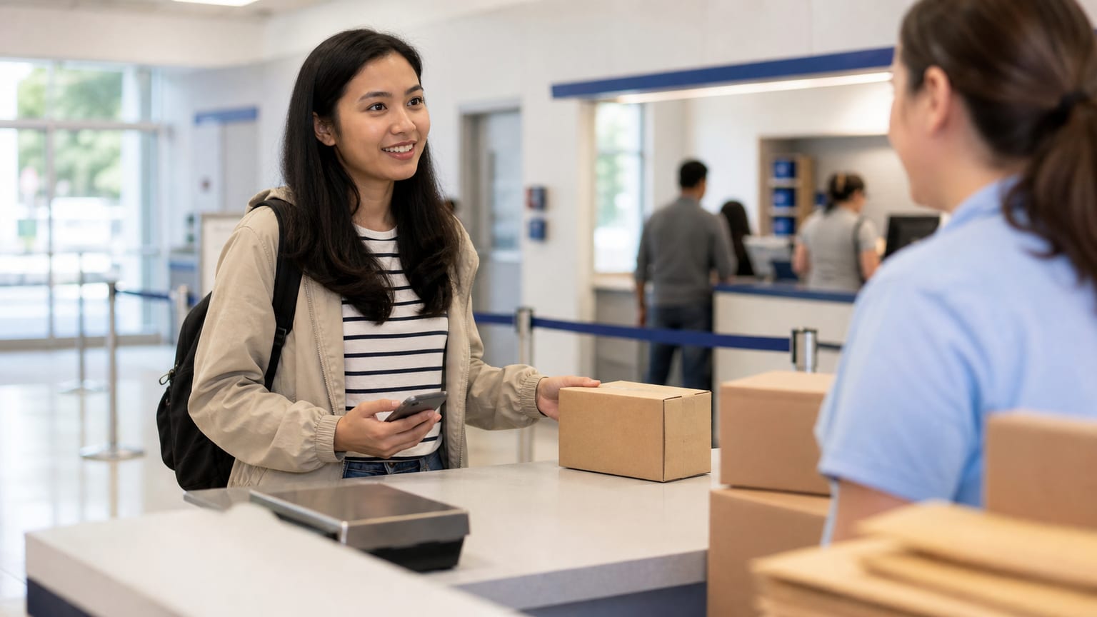 Bahasa Inggris Kantor Pos dan Pengiriman di AS: Mengirim Surat dan Paket