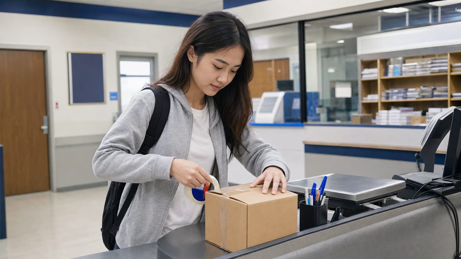 Tiếng Anh ở Bưu điện và khi Gửi hàng tại Mỹ: Gửi thư và bưu kiện