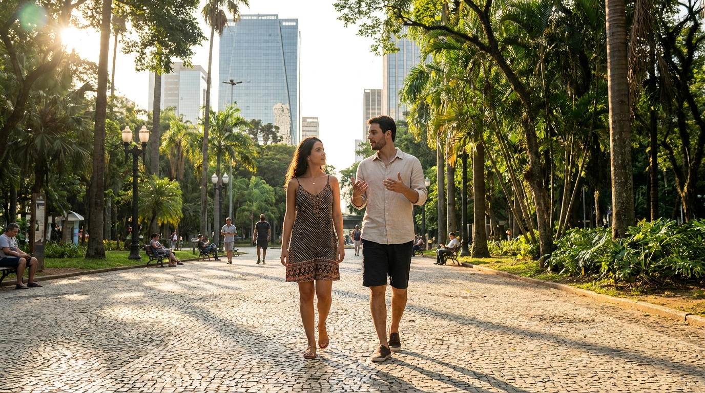 Como devo praticar inglês antes de ir para o exterior?