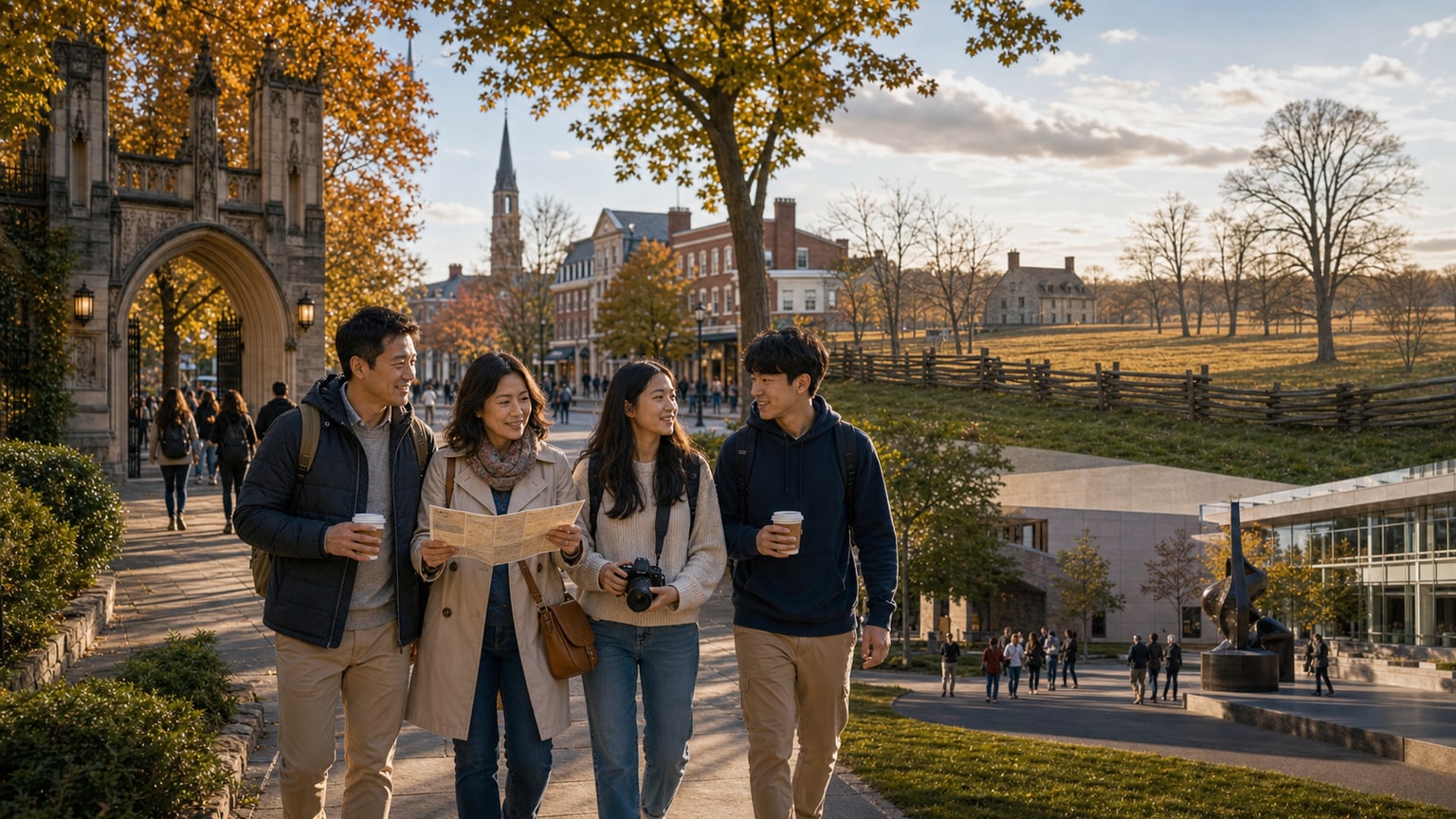 How Should a Family Plan 4 Days in Princeton?