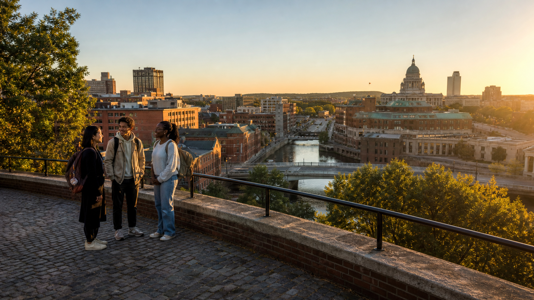 Apakah Akhir Pekan WaterFire Waktu yang Tepat untuk Mengunjungi Kampus Providence?