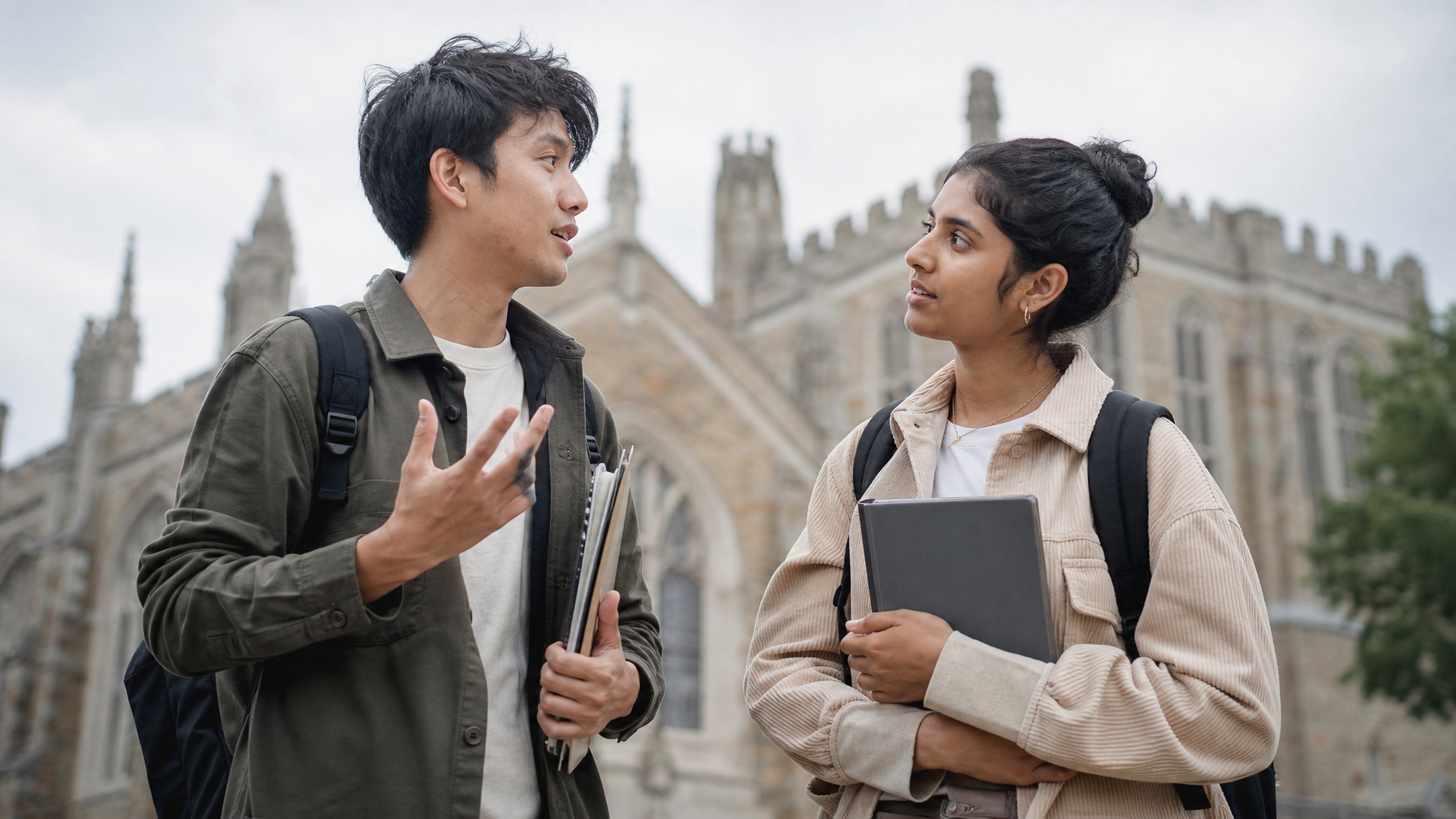 What English Questions Help You Learn More on a Triangle Campus Tour?