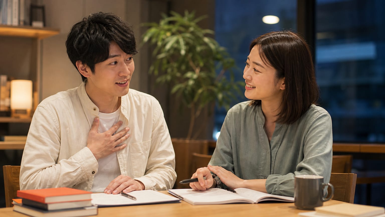 あわてずにほめ言葉を受け取る方法
