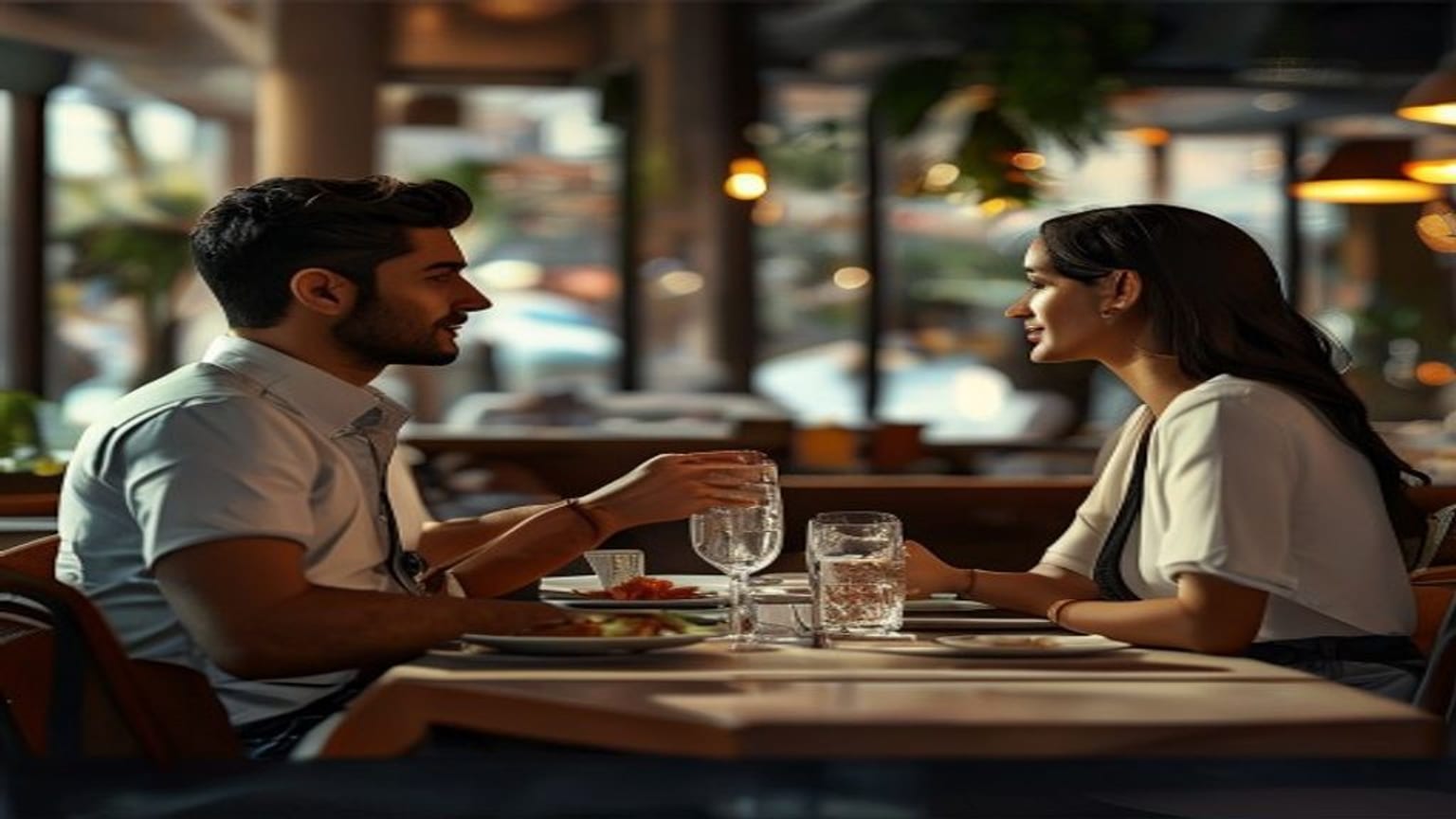 रेस्तराँ में अपनी ज़रूरत की चीज़ माँगें: Portions, Refills, Sides, Checks और Reservations