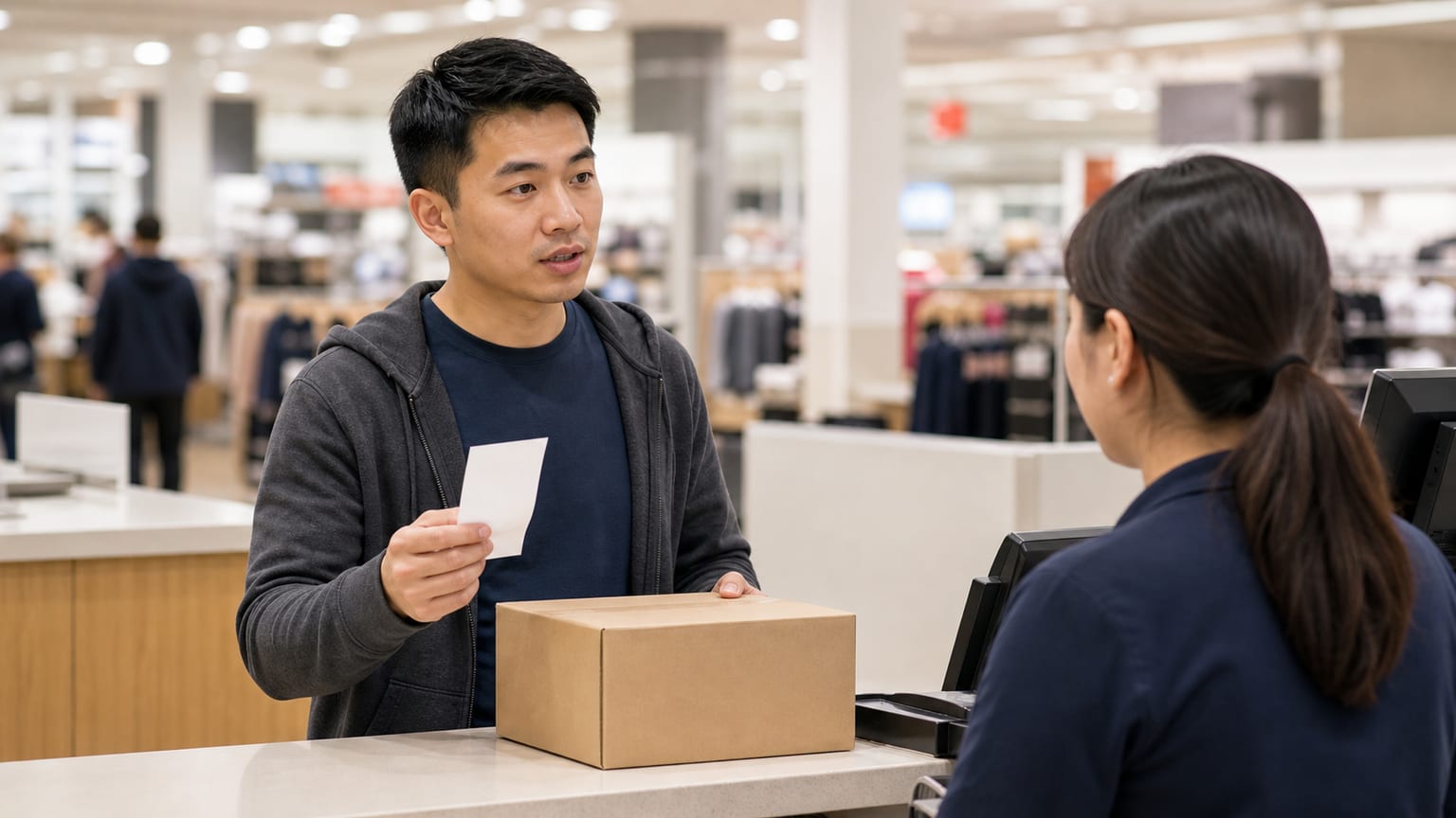 Tiếng Anh Trả Hàng và Đổi Hàng Tại Mỹ: Nói Gì Ở Quầy