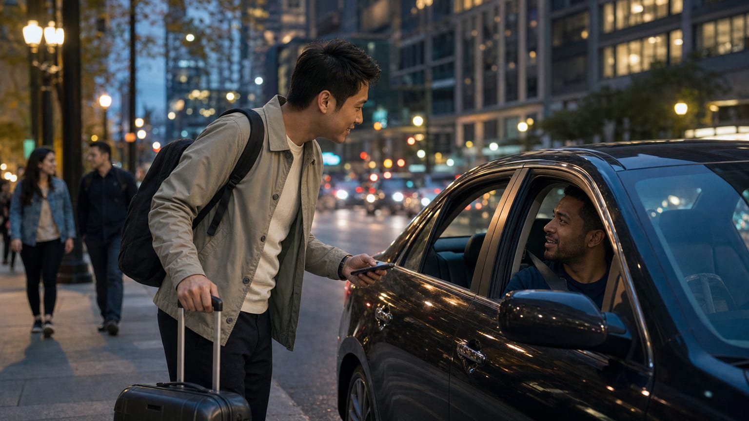 美國叫車與計程車(Rideshare & Taxi)英文實用指南