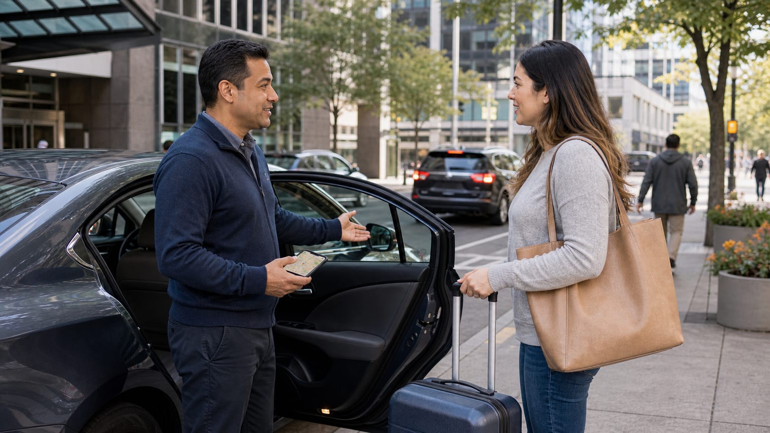 Rideshare and Taxi English in the U.S.