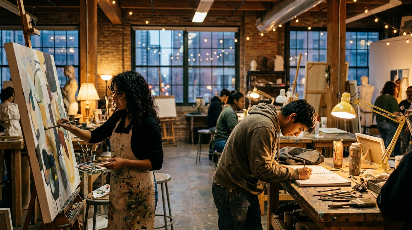 Escuelas de arte de Chicago: SAIC, Columbia College Chicago y el canal de artes de Chicago