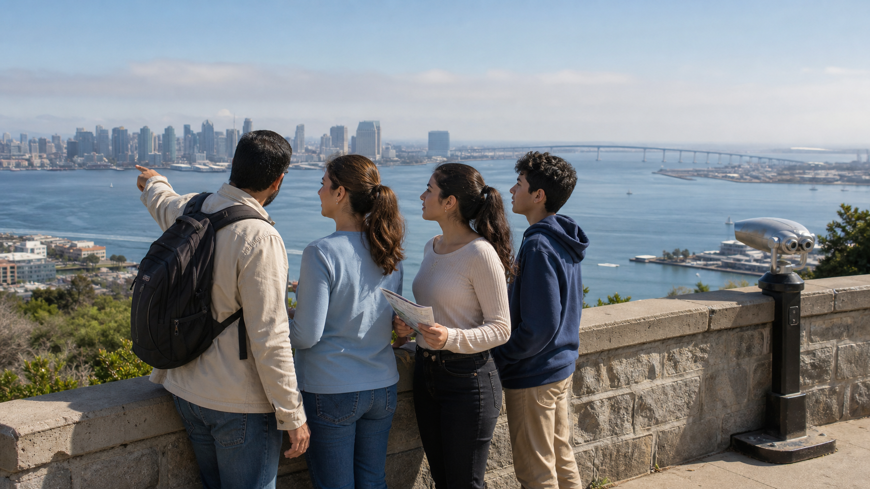 هل San Diego مدينة جيدة للدراسة والسفر للعائلات الدولية؟