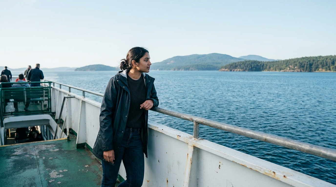 San Juan Islands, Puget Sound Ferries, और Orca Watching: एक कार्यरत Maritime प्रणाली के आसपास Speaking अभ्यास