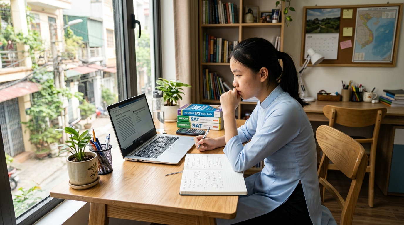 Giải mã mọi dạng câu hỏi SAT: Phân tích Reading, Writing và Math
