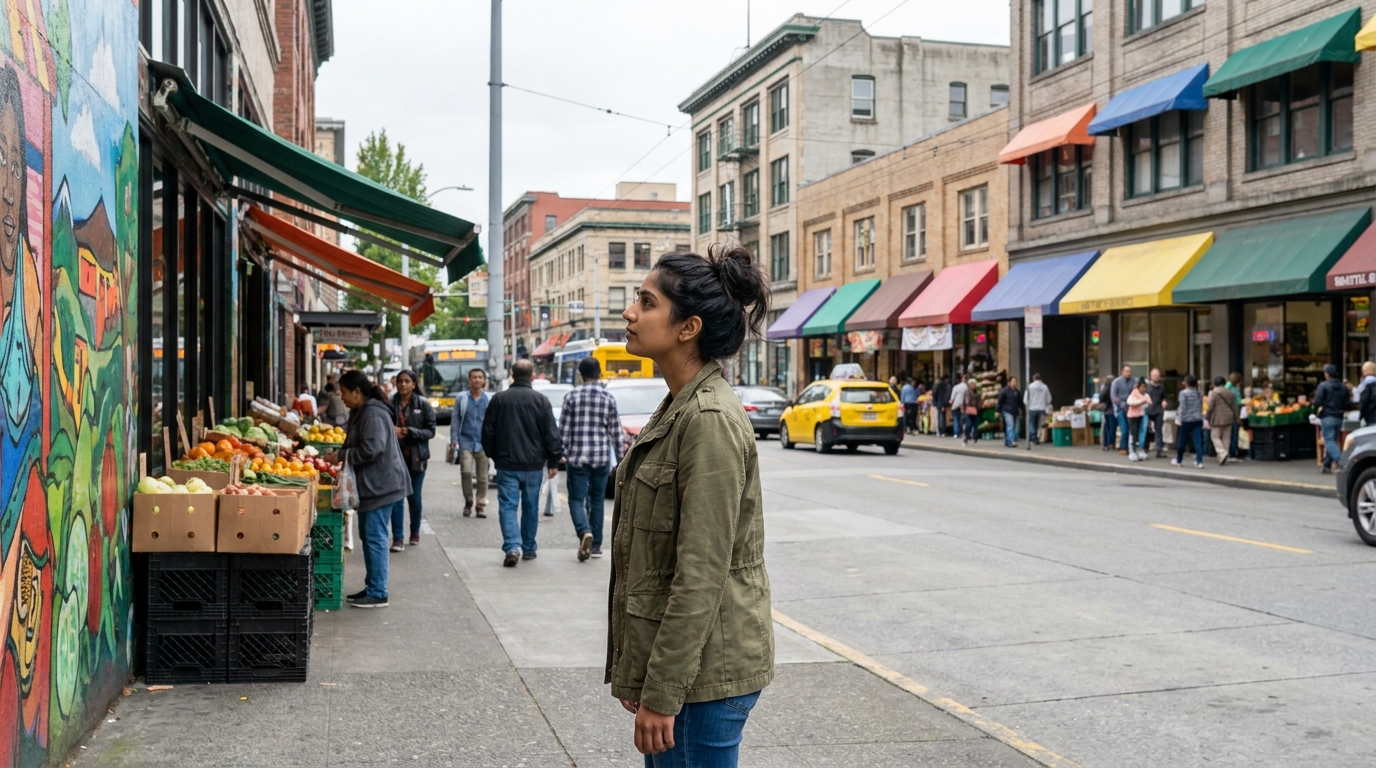 Seattle के Ethnic Food Neighborhoods: Chinatown-International District, Little Saigon, Ballard, और शहर का Immigrant भूगोल