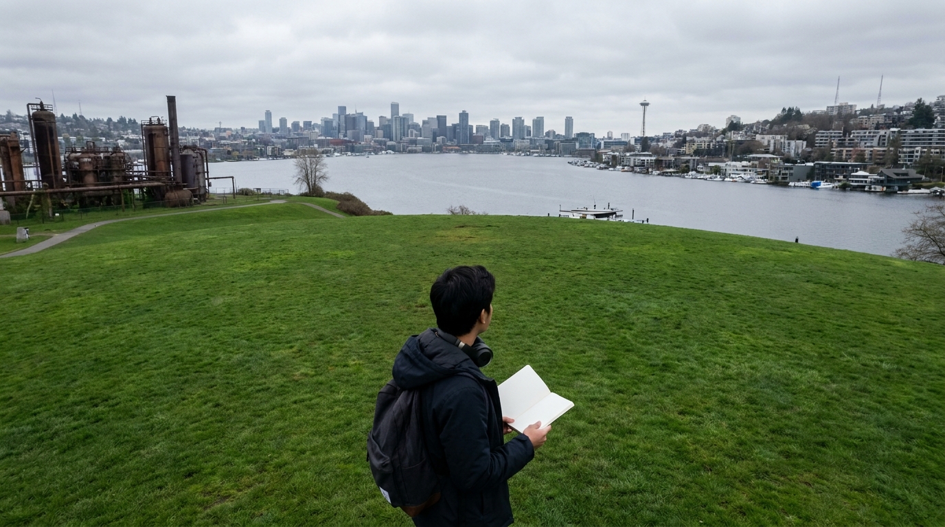 ศตวรรษดนตรีของ Seattle: Jimi Hendrix, Grunge, MoPOP และการฝึก TOEFL Listening