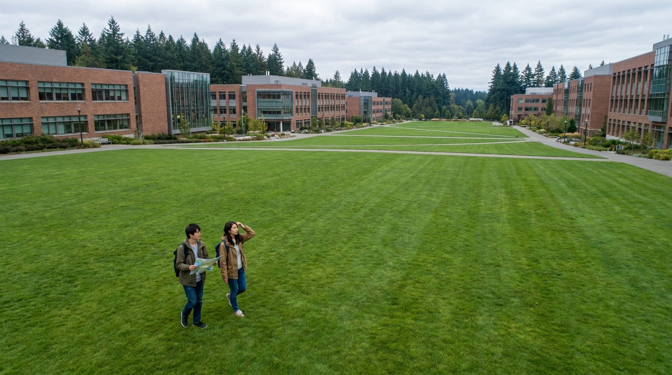シアトル大学マップ：UW・Seattle U・Cornish・Bellevue College、そしてパシフィックノースウェストの大学群