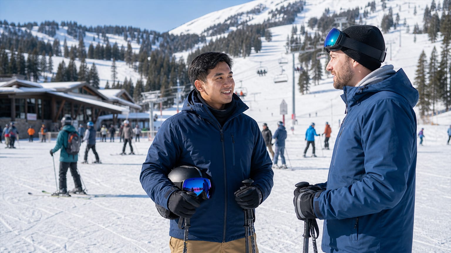 Bahasa Inggris Apa yang Kamu Butuhkan di Resor Ski di AS?