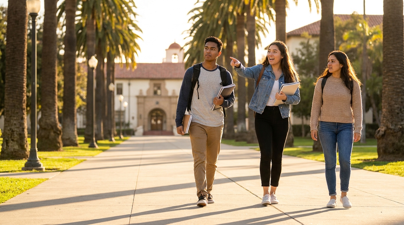 From LA: Extending to UC San Diego, UC Santa Barbara, and Stanford/Berkeley in One Trip